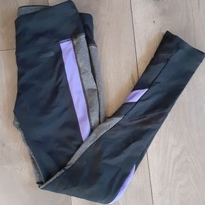 Purple/Black/Gray Leggings